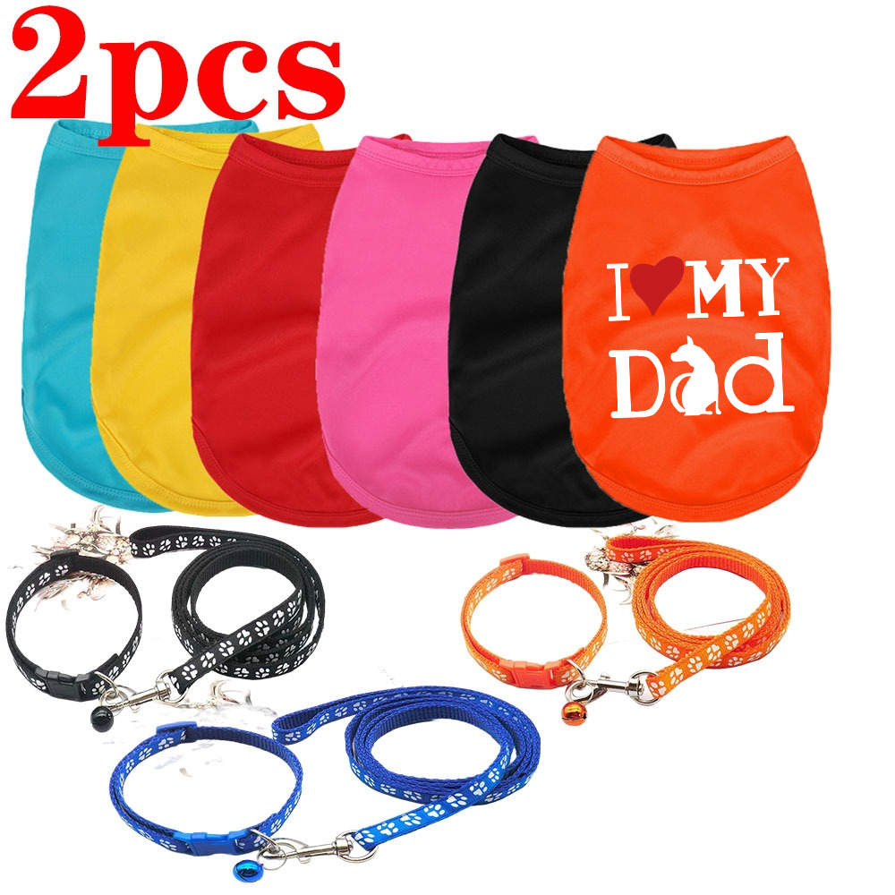 Pet Supplies Jersey - 2PCS Pet Clothes for Dogs Pet