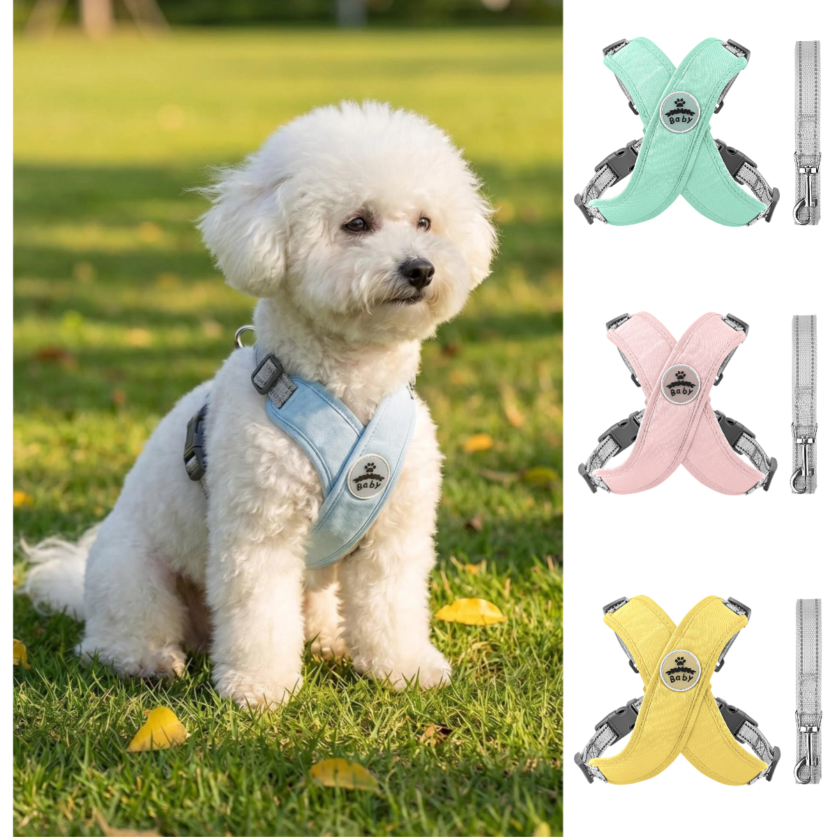 Pet X Supplies & Tack Howell - Pet Dog Harness and Leash Set