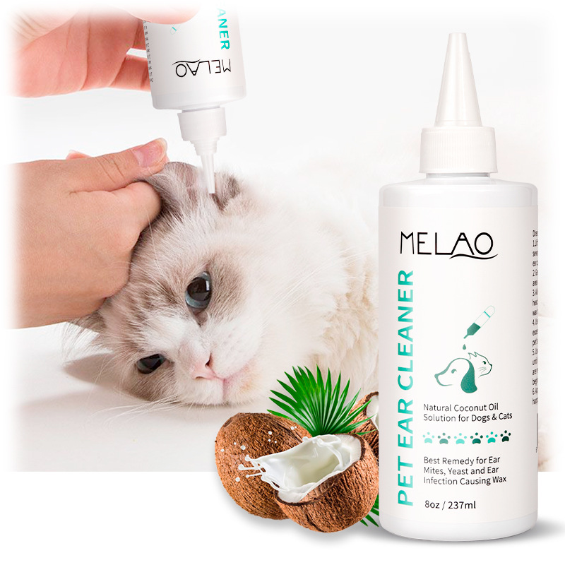 Pet Ear Cleaner - Pet Ear Wash Cat Dog Ear
