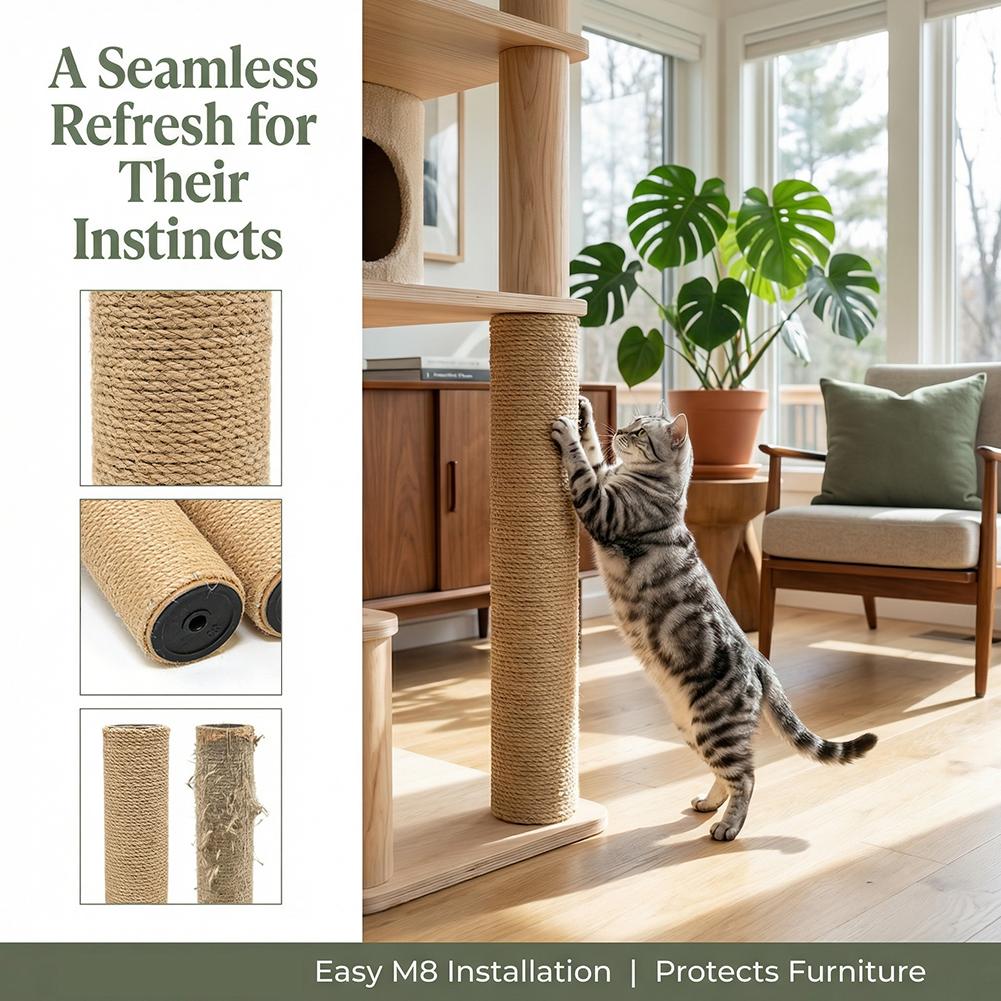 DIY Cat Tree Scratching Post R - огляд і ціна Cat Window Perch
