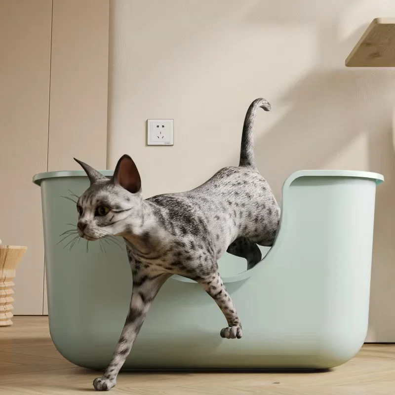 Oversized Cat Litter Box Extra - огляд і ціна Pet Supplies Young