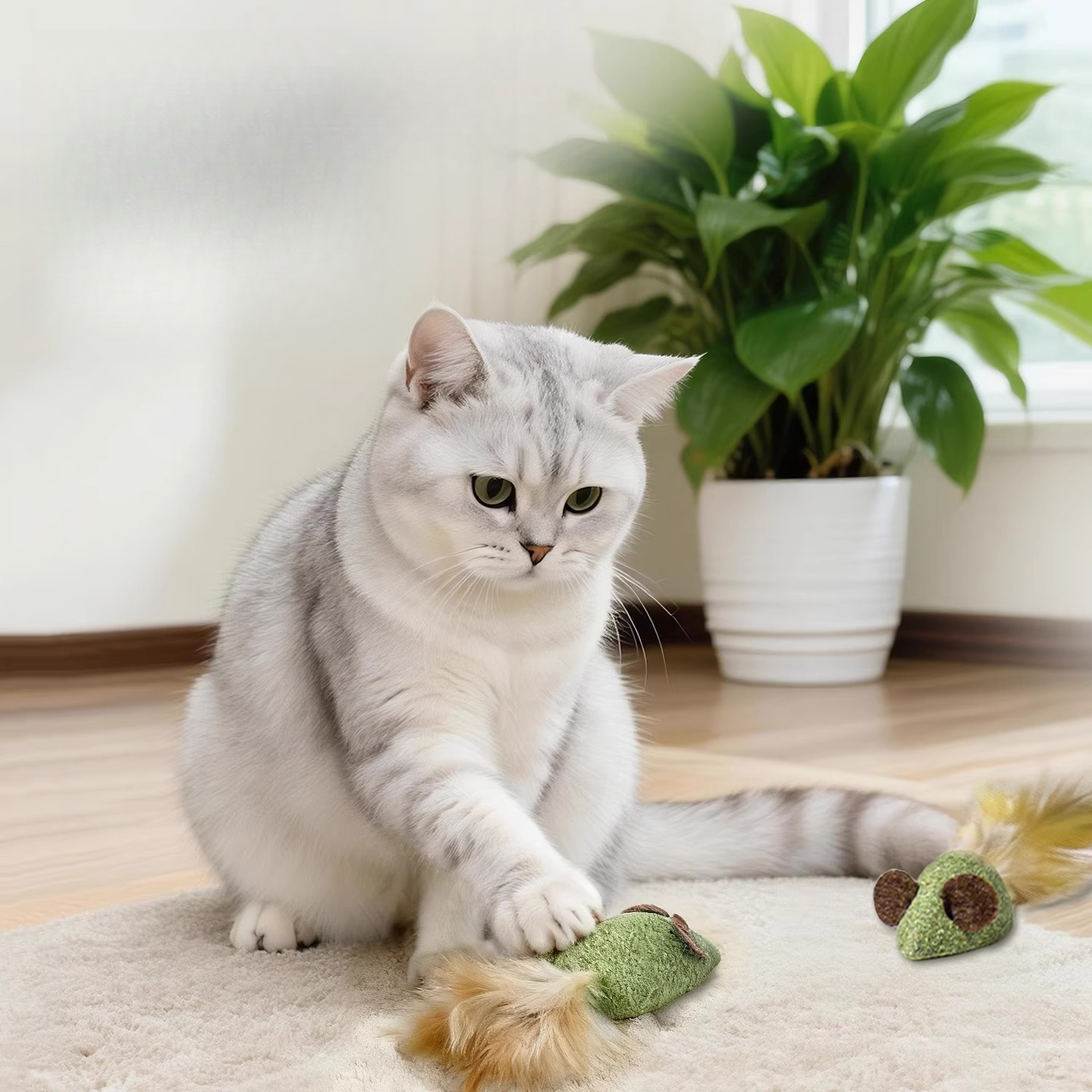 Toy Set Interactive Teaser Rod - огляд і ціна Pet Supplies Young