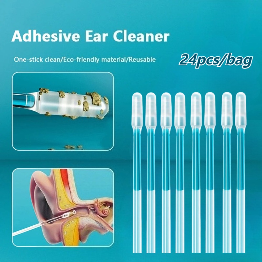 24Pcs Disposable Silicone Ear  - огляд і ціна Pet Ear Cleaner