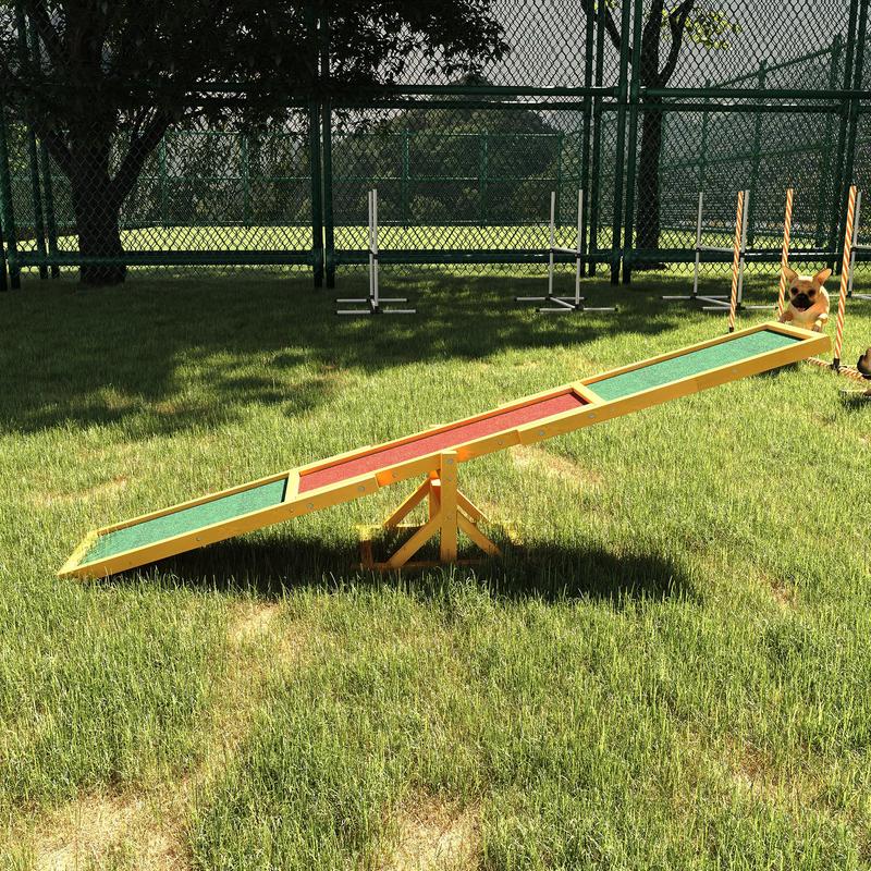 PawHut Wooden Dog Agility Sees - огляд і ціна Pet X Supplies & Tack Howell