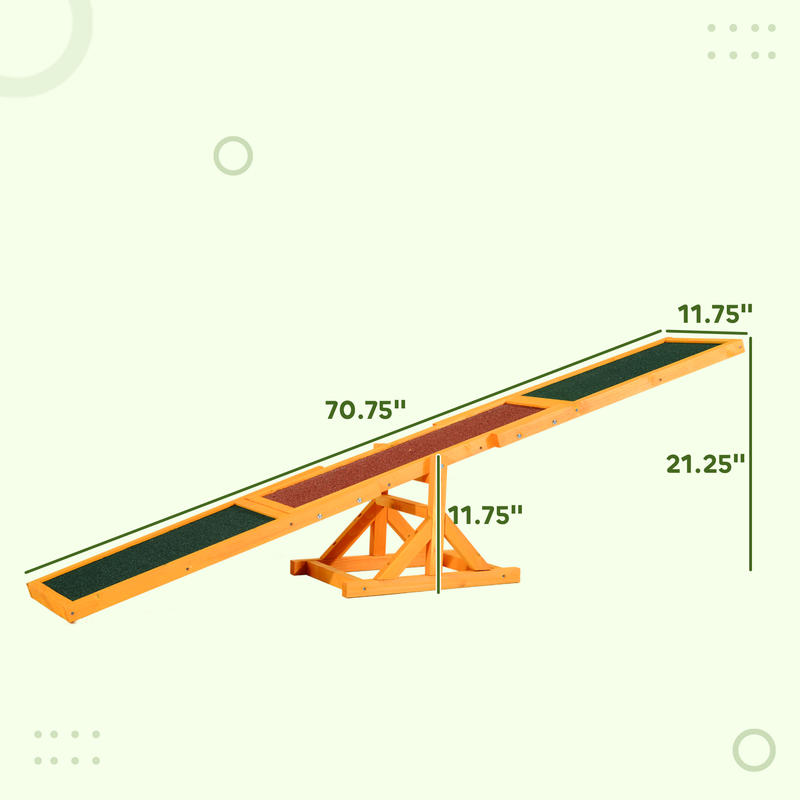 PawHut Wooden Dog Agility Sees - огляд і ціна Pet X Supplies & Tack Howell