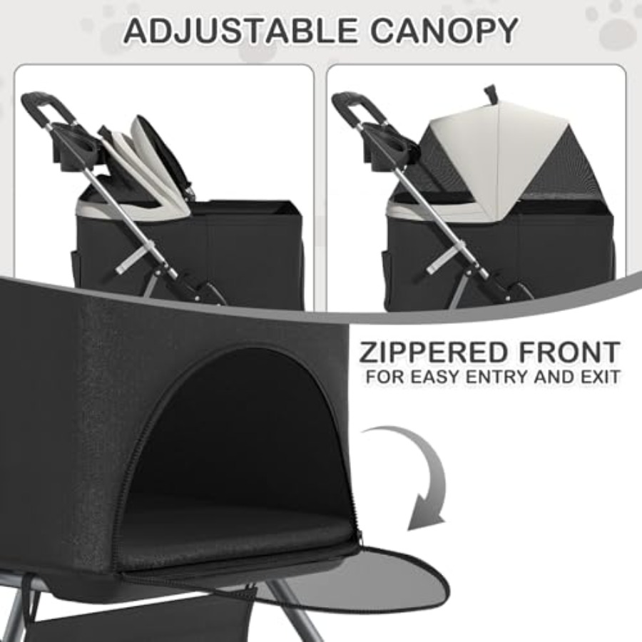 Pet stroller for small medium  - огляд і ціна Pet Stroller Carrier