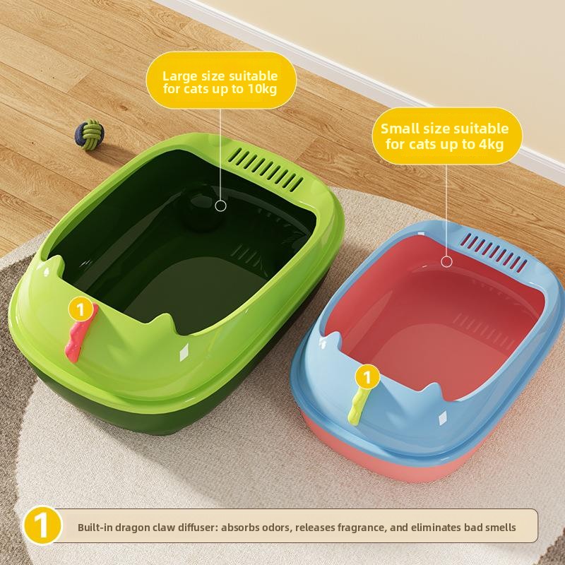 Small Semi-Enclosed Anti-Splas - огляд і ціна Pet Supplies Young
