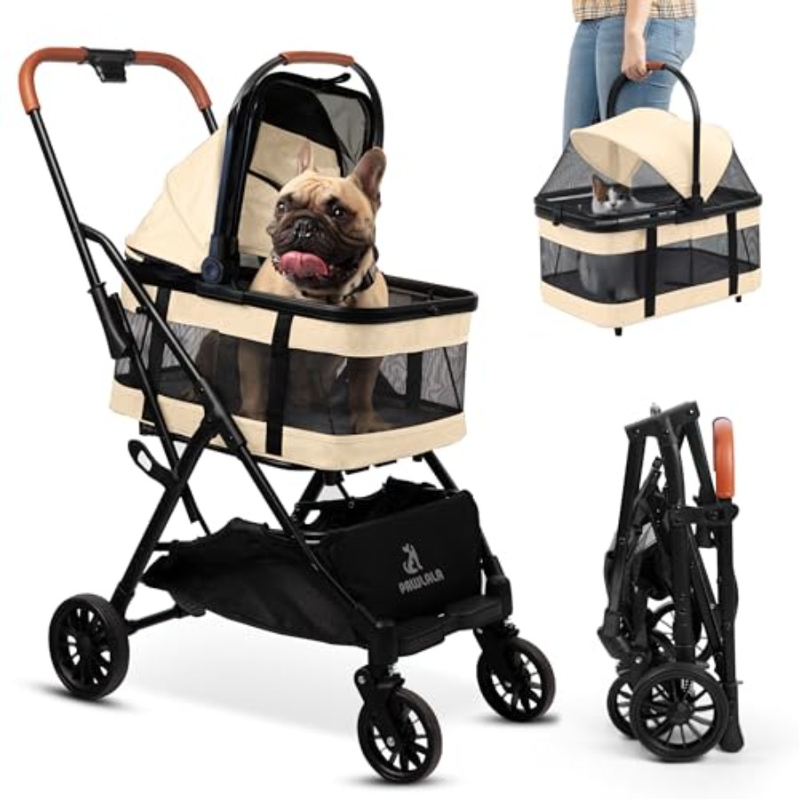 Pet Stroller with Detachable C - огляд і ціна Pet Stroller Carrier