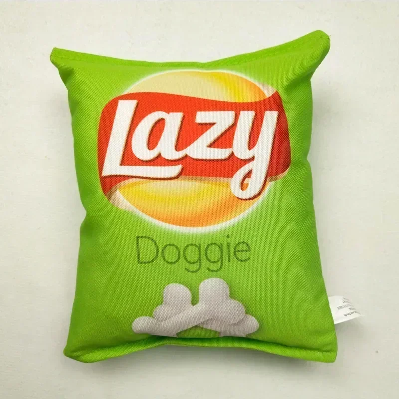 Potato Chip Bag Funny Dog Toys - огляд і ціна Pet Dental Chew Toy