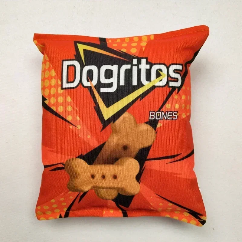 Potato Chip Bag Funny Dog Toys - огляд і ціна Pet Dental Chew Toy