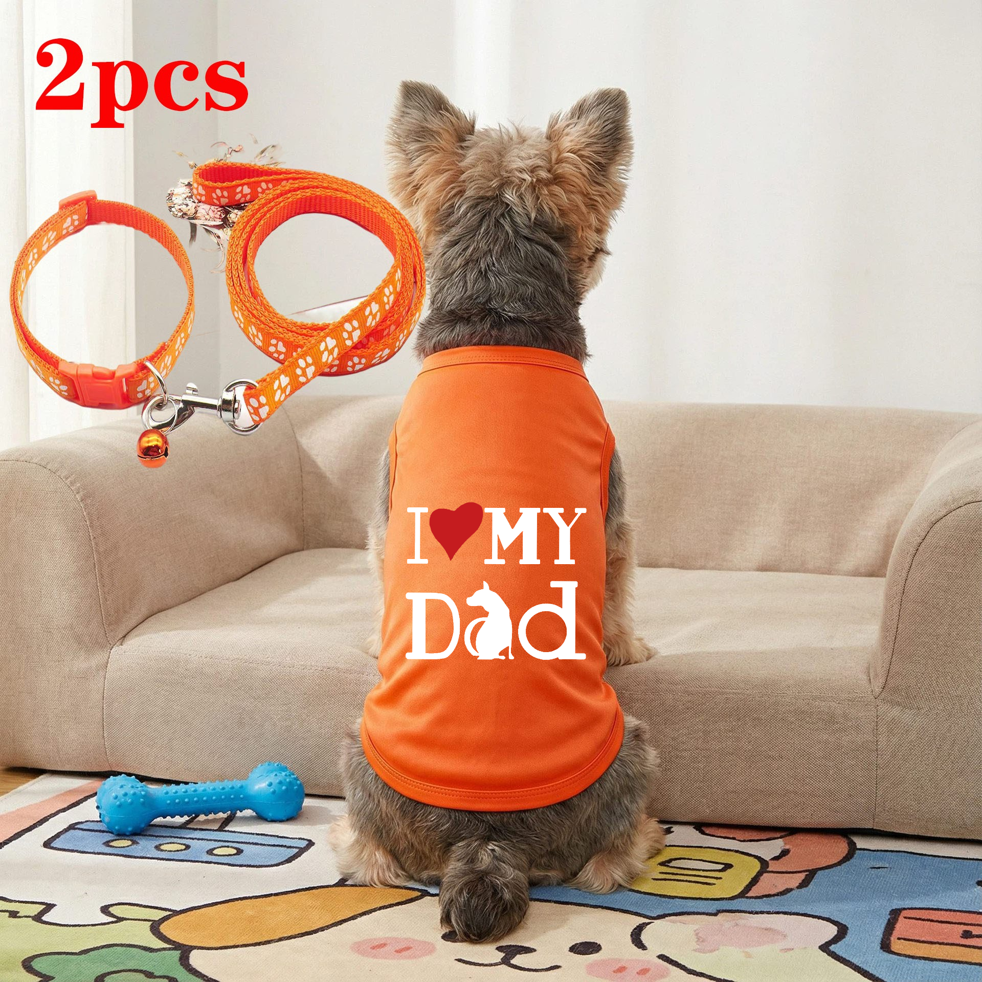 2PCS Pet Clothes for Dogs Pet  - огляд і ціна Pet Supplies Jersey
