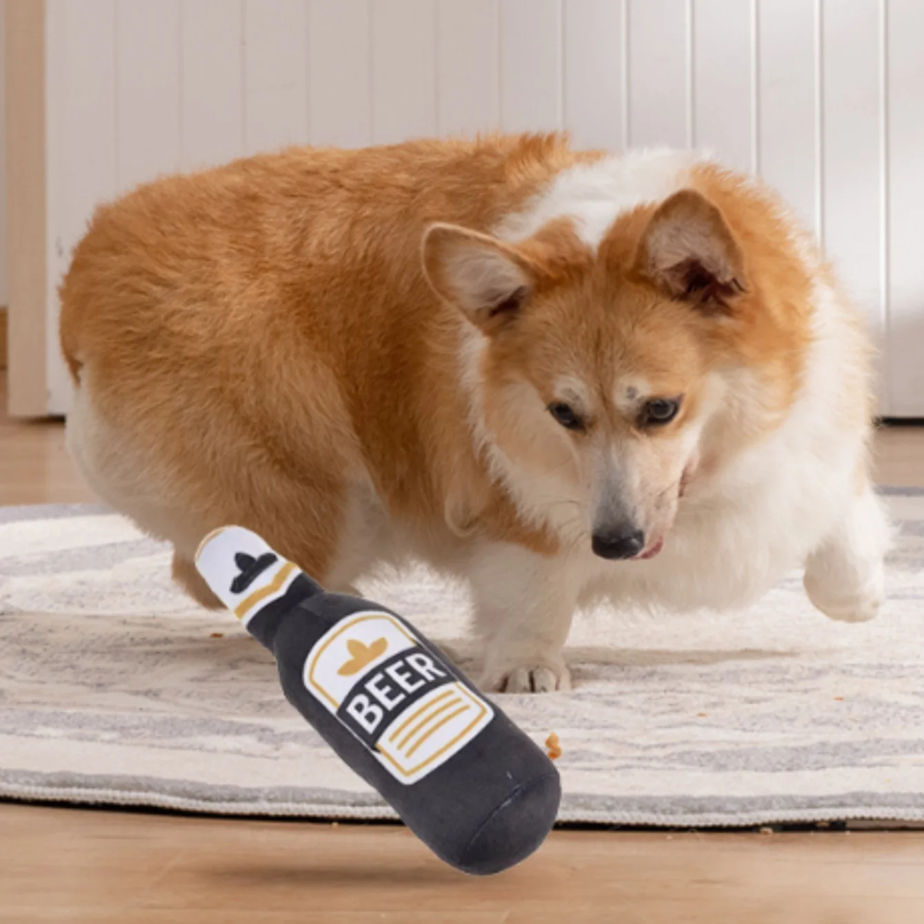 Bite-Resistant Beer Bottle Dog - огляд і ціна Pet Dental Chew Toy