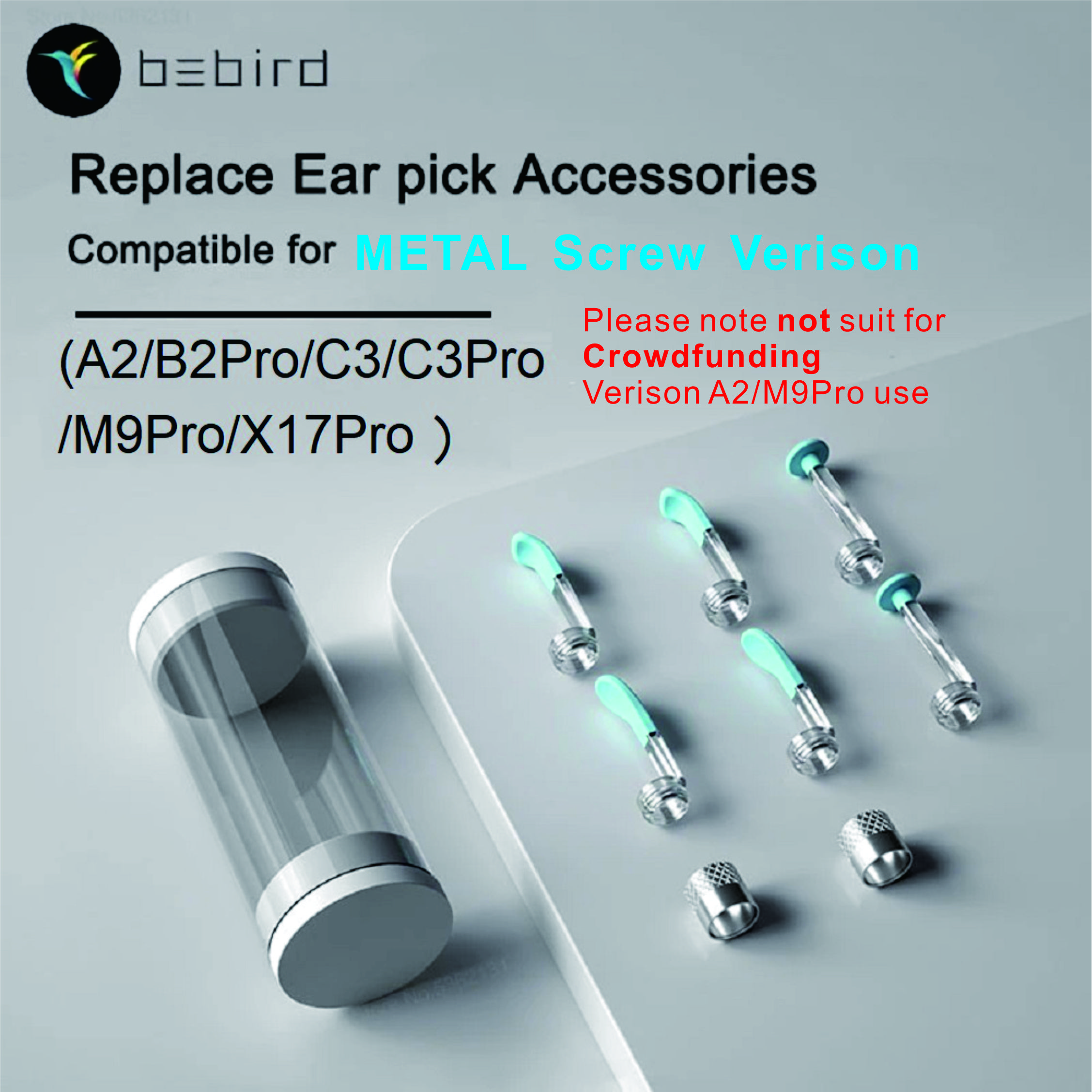 Bebird C3 C3 Pro Earpick Repla - огляд і ціна Pet Ear Cleaner