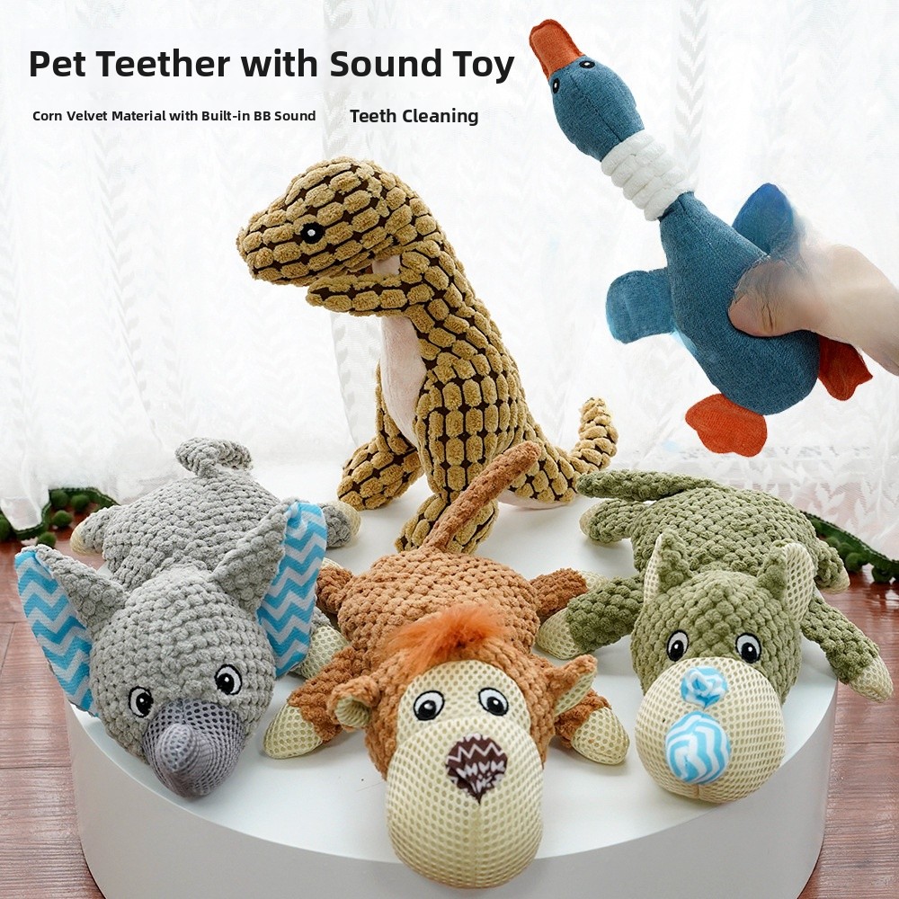 Interactive Plu Dog Toys Sound - огляд і ціна Pet Supplies Young
