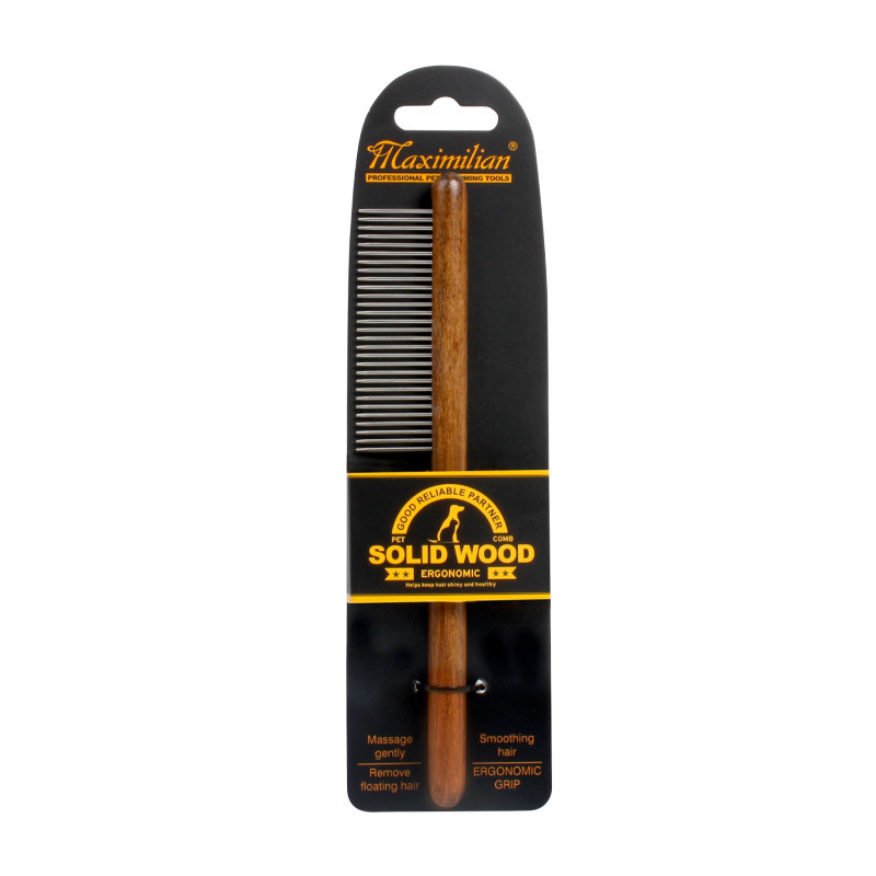 Pet Dog Comb Antique Solid Woo - огляд і ціна Pet X Supplies & Tack Howell
