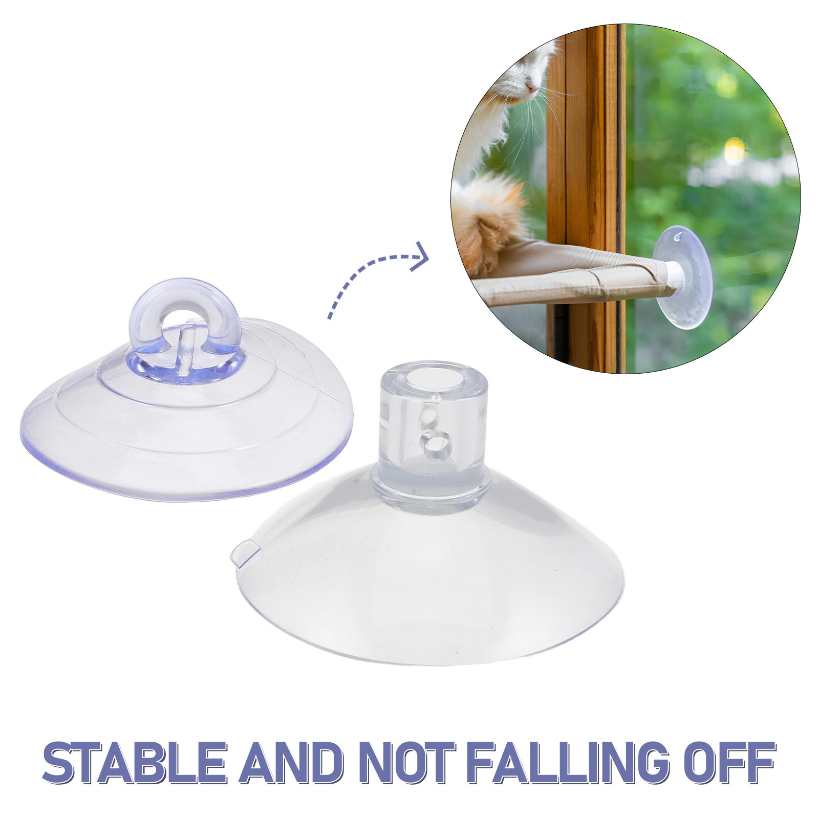16Pcs Cat Window Suction Cup R - огляд і ціна Cat Window Perch