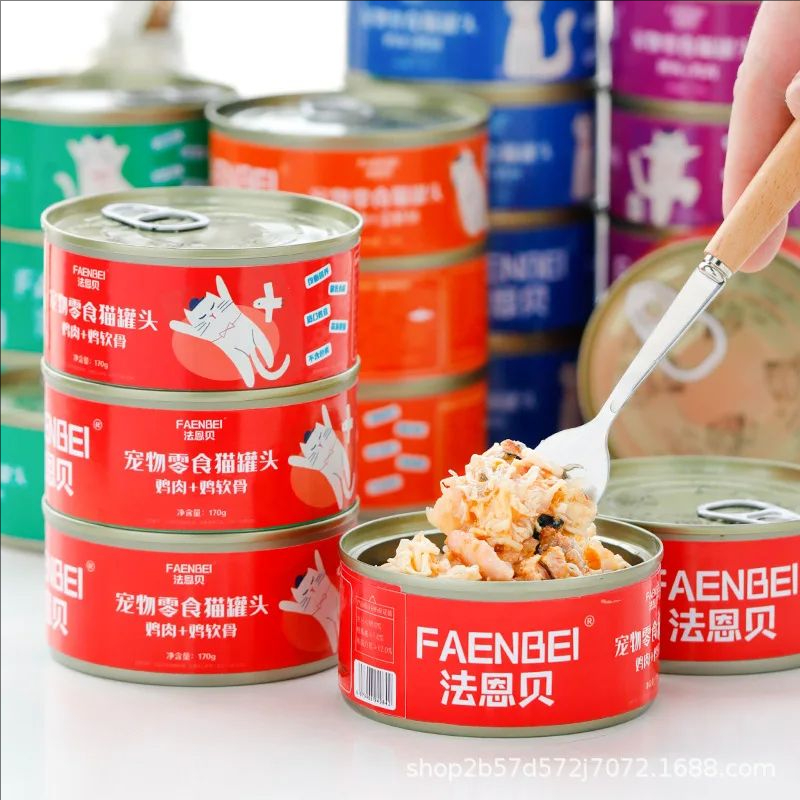 200g Canned cat white meat sna - огляд і ціна Pet Supplies Young