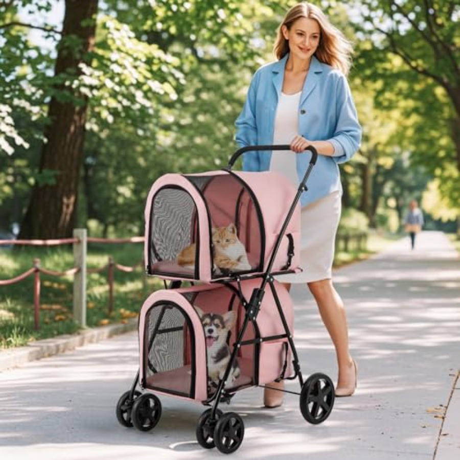 Pet stroller for small to medi - огляд і ціна Pet Stroller Carrier