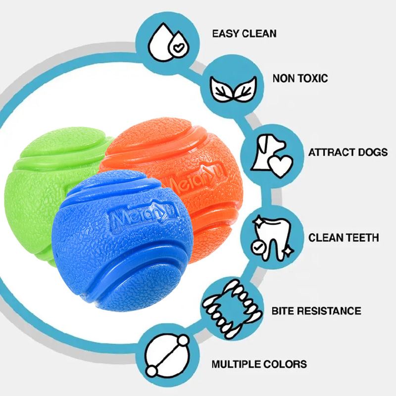 Pet Dog Ball Chew Toys Funny B - огляд і ціна Pet Dental Chew Toy