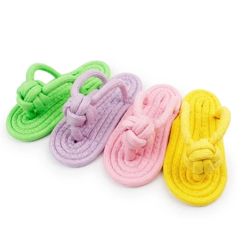 Dog Chewing Toy Cotton Slipper - огляд і ціна Pet Dental Chew Toy