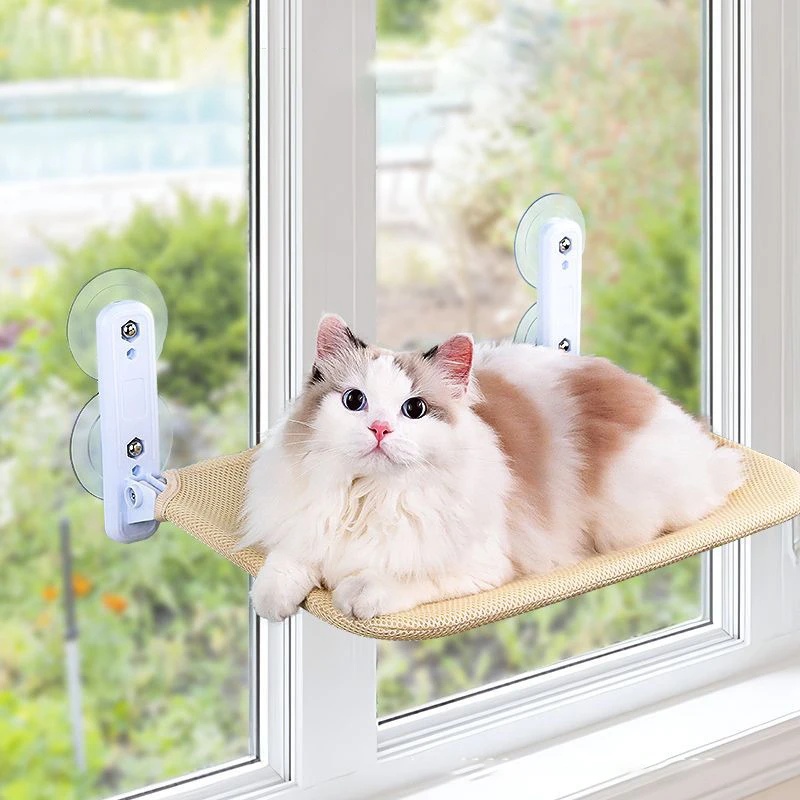 Double Suction Cup Cat Window  - огляд і ціна Cat Window Perch