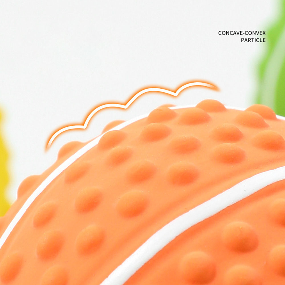 Smiley Face Latex Squeaky Toy  - огляд і ціна Pet Dental Chew Toy