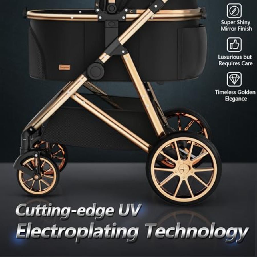 4 Wheels Pet Stroller for Smal - огляд і ціна Pet Stroller Carrier