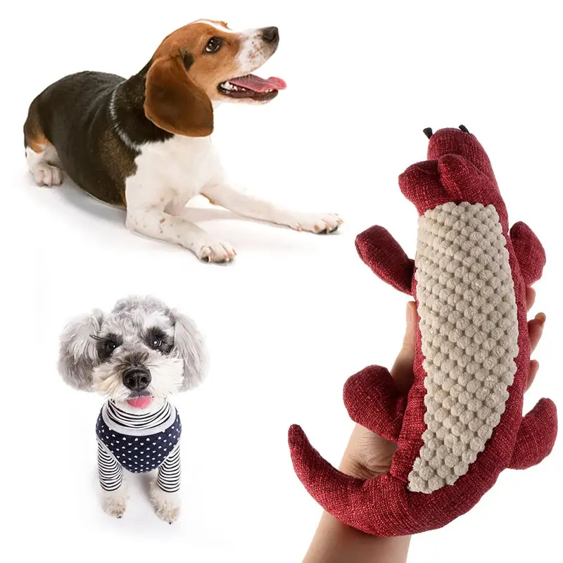 Pet Dog Toy Linen Plush Crocod - огляд і ціна Pet Dental Chew Toy