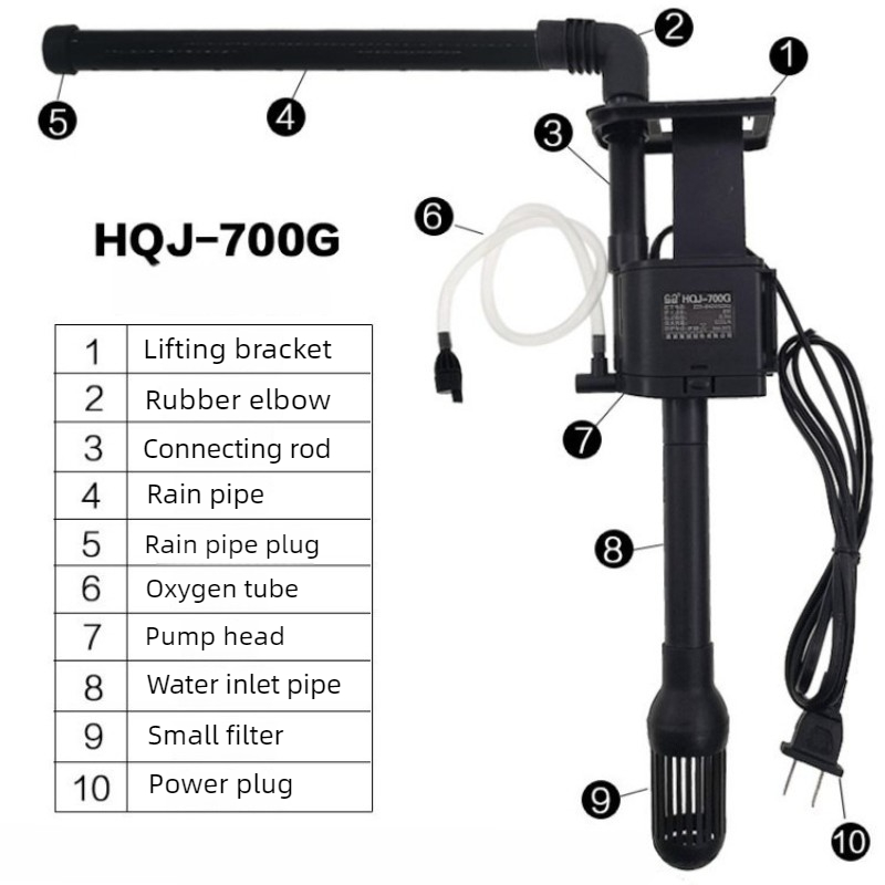 Fish Tank Water Pump Oxygenate - огляд і ціна Pet Supplies Fish