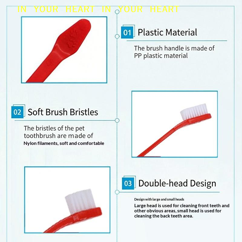 【X】Cat Dog Toothbrush with Lon - огляд і ціна Pet X Supplies & Tack Howell