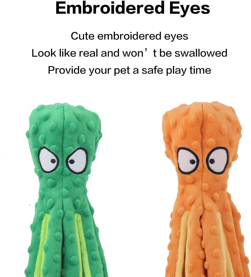 Pet Plush Dog Toy Voice Octopu - огляд і ціна Pet Dental Chew Toy