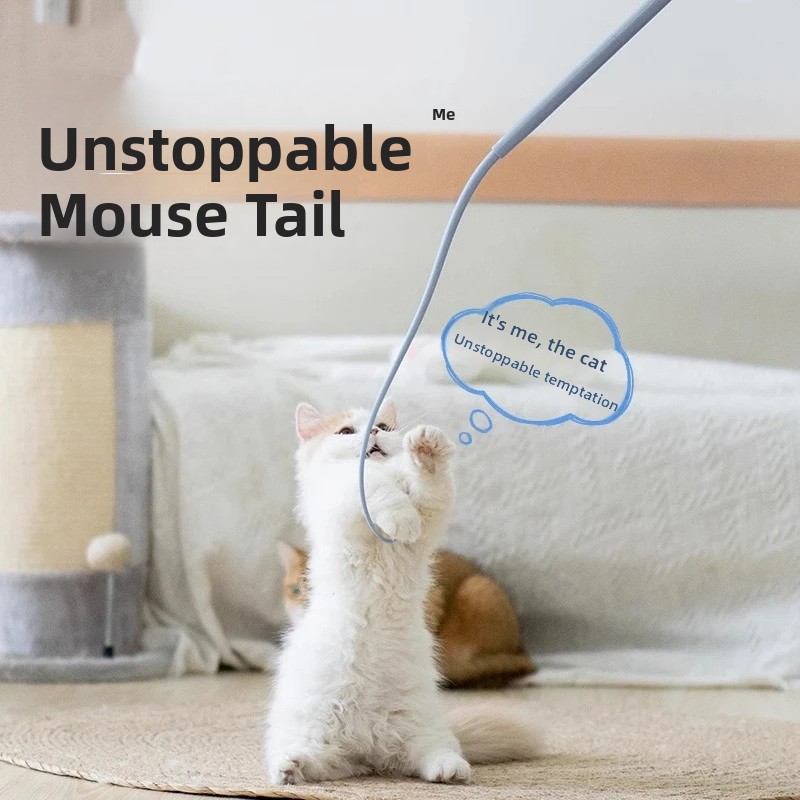 Interactive  Toy Mouse Tail Lo - огляд і ціна Pet Supplies Young