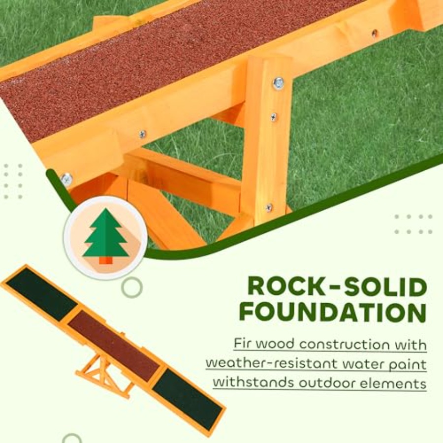 Wooden Dog Agility Seesaw for  - огляд і ціна Pet X Supplies & Tack Howell