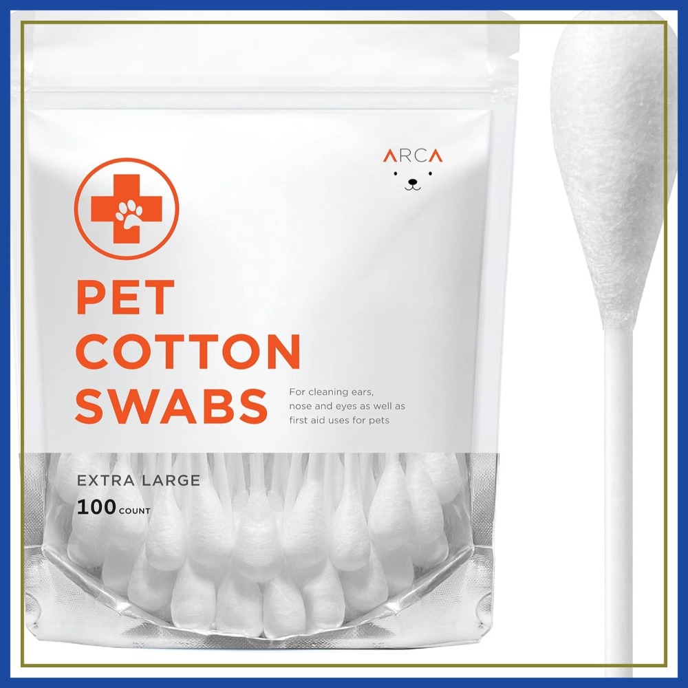 Extra Large Cotton Swabs for D - огляд і ціна Pet Ear Cleaner
