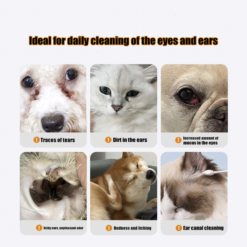 Pet Eye and Ear Cleaning Wipes - огляд і ціна Pet Ear Cleaner