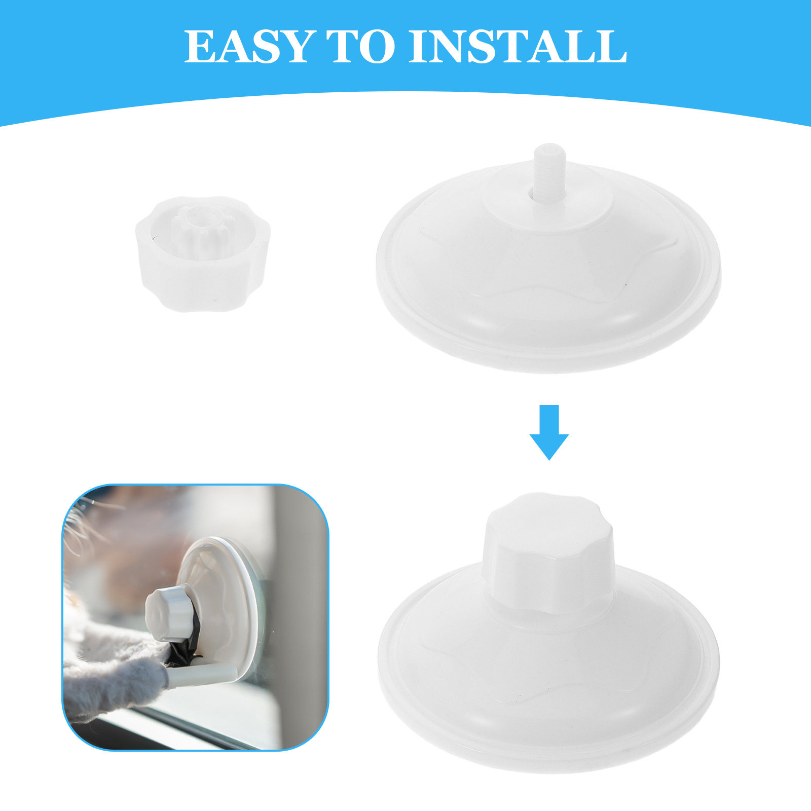 4Pcs Cat Suction Cup Hammock M - огляд і ціна Cat Window Perch