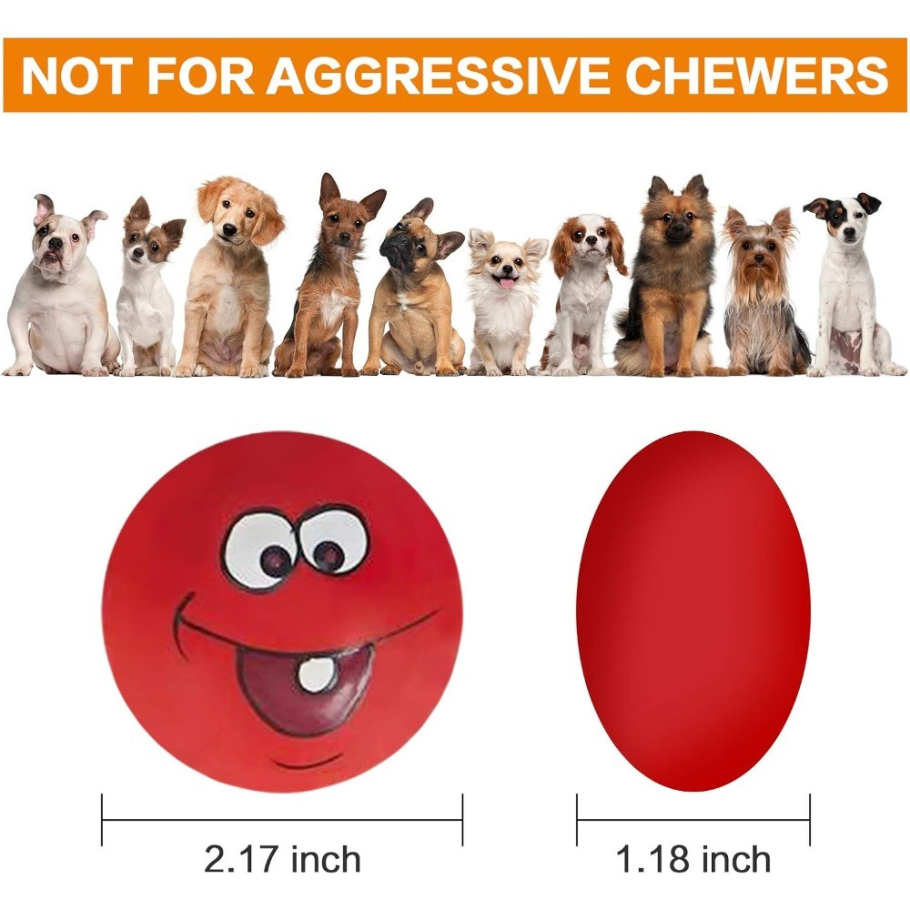 6 Pack Non-Toxic Squeaky Latex - огляд і ціна Pet Dental Chew Toy