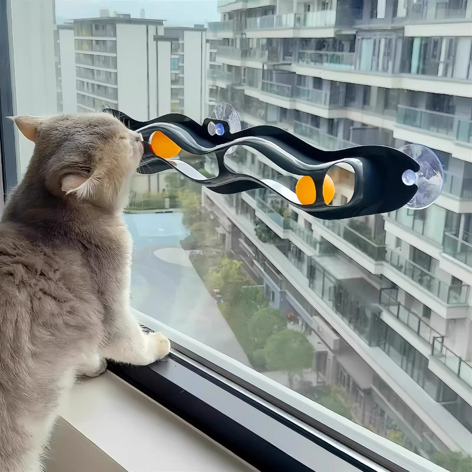  Toy Suction Cup Window Tra Te - огляд і ціна Pet Supplies Young