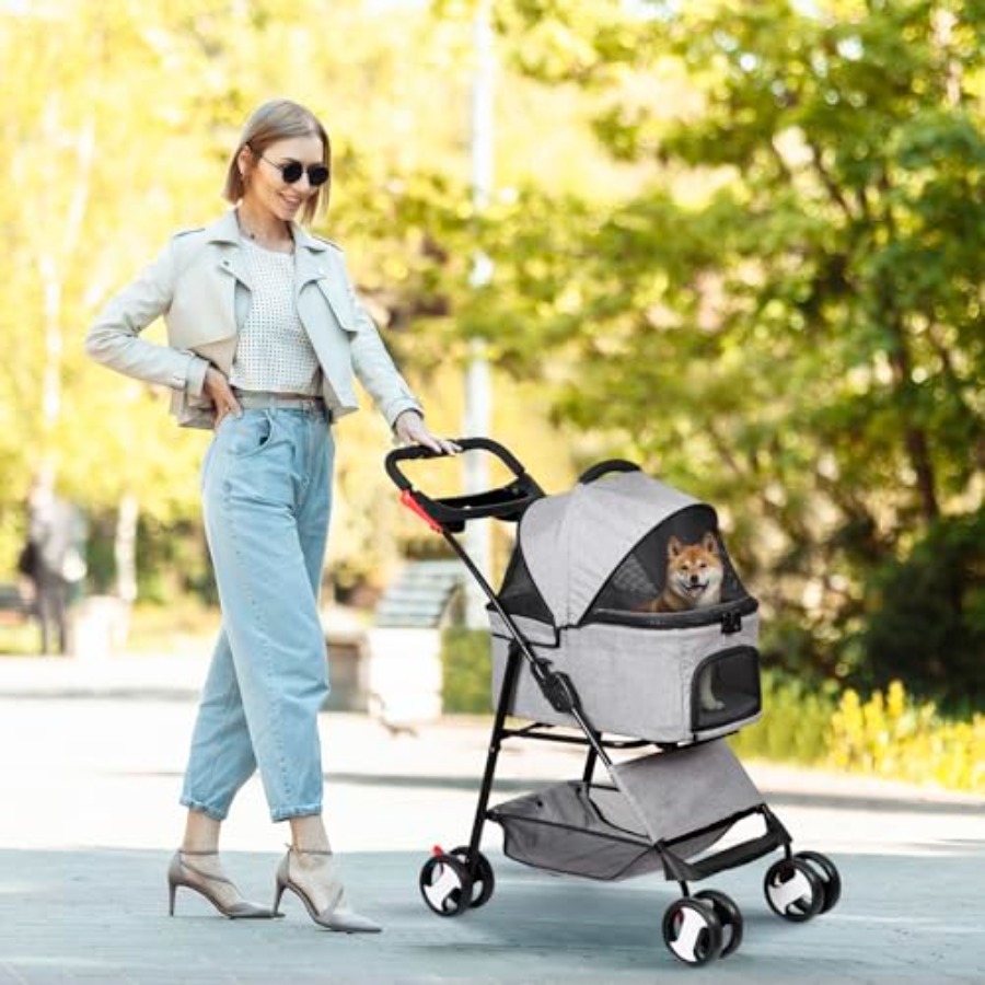 Pet Stroller for Small Medium  - огляд і ціна Pet Stroller Carrier